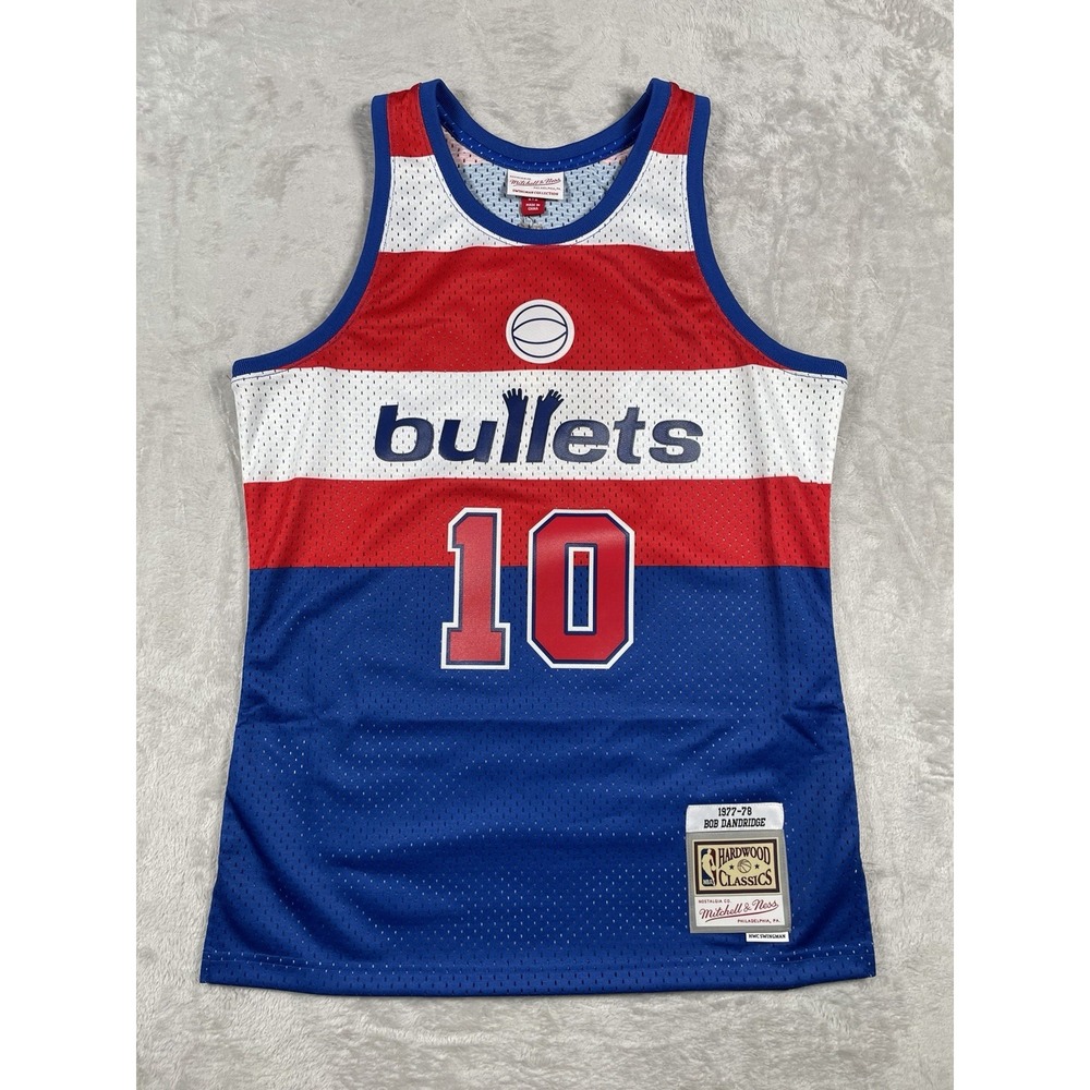 Mitchell & Ness Bob Dandridge Washington Bullets Jersey Mens M NBA 1977-78 NWT